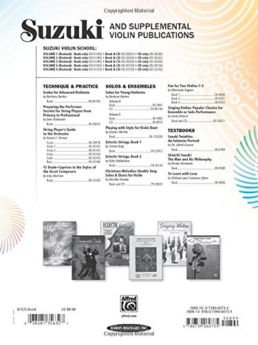 Suzuki Violin School: Violin Part, Vol. 5 (Suzuki Method Core Materials) - Image 2